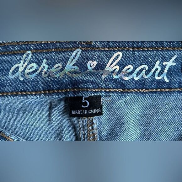 NWT β¦ DEREK HEART βSize:β5β Skinny Mid Rise Jeans - Picture 5 of 9